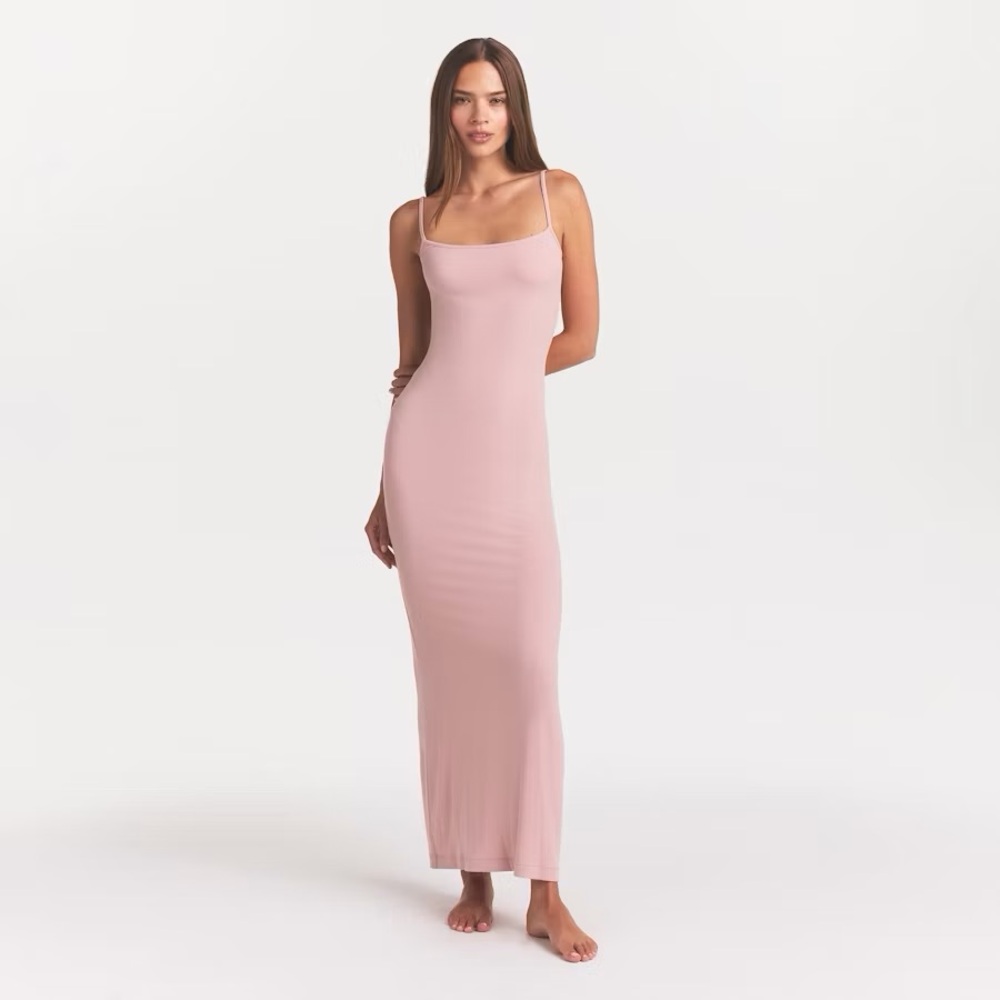 SKIMS Soft Lounge Long Slip Dress
